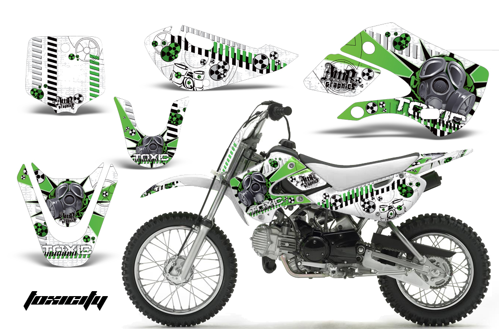 Kawasaki KLX 110 KX 65 00-09 NP Graphic Kit TOX GW